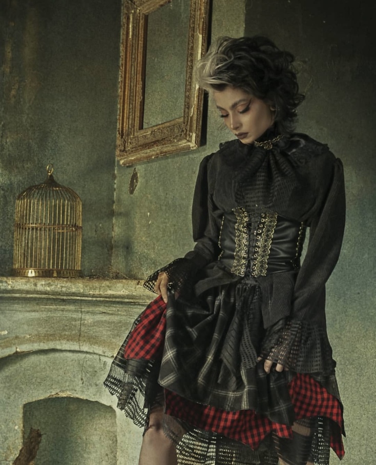 the girl in the cage